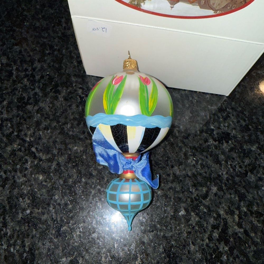 MacKenzie-Childs Double Drop Ornament - Picture 2 of 6